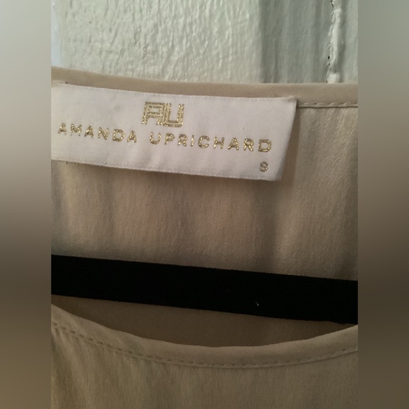 Amanda Uprichard Elegant Beige Blouse - Picture 2 of 5
